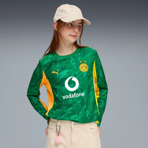 Preview: Borussia Dortmund Children Goalkeeper Jersey green - 2025-26