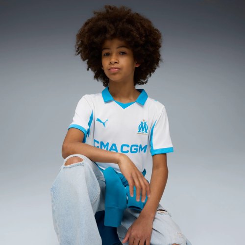 Preview: Olympique Marseilles Children Jersey - 2025-26