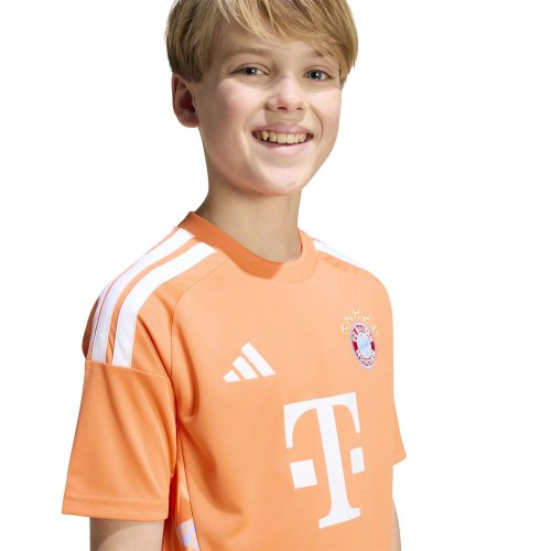 Preview: Neuer 1 FC Bayern München Kinder Torwart Trikot mit Bundesliga Badge - 2026-27