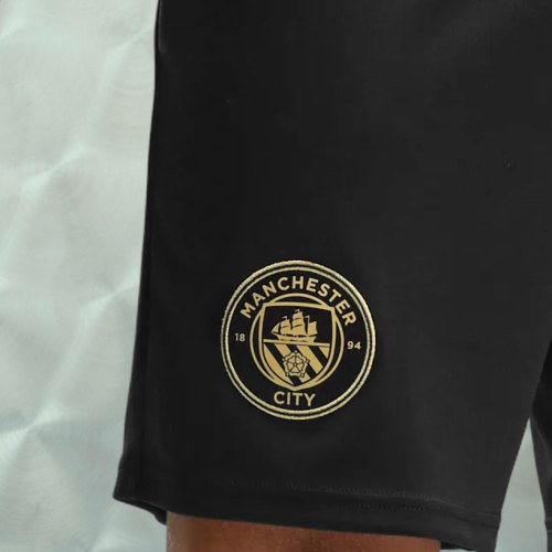 Preview: Manchester City Kinder Auswärts Shorts - 2026-27
