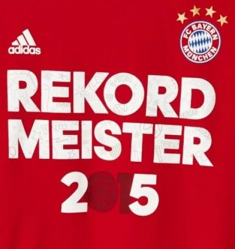 FC Bayern Meister Shirt 2015