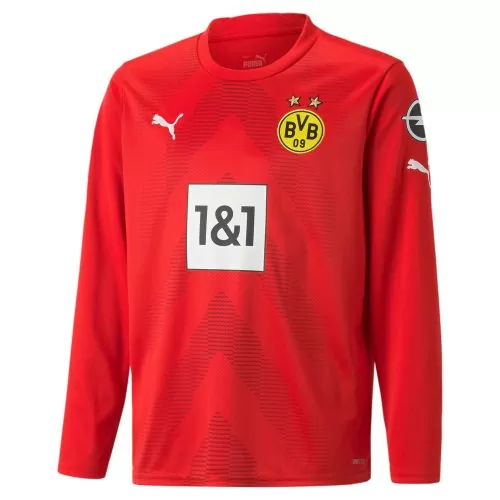 Borussia Dortmund Kinder Torwart Trikot 2022-23 - rot