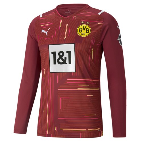 Preview: Borussia Dortmund Torwart Trikot - 2021-22 - rot