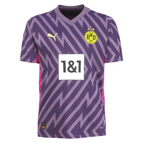 Borussia Dortmund Torwart Trikot - 2023-24 - Purple Charcoal