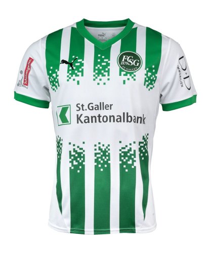 Preview: FC St. Gallen Kinder Trikot - 2024-25
