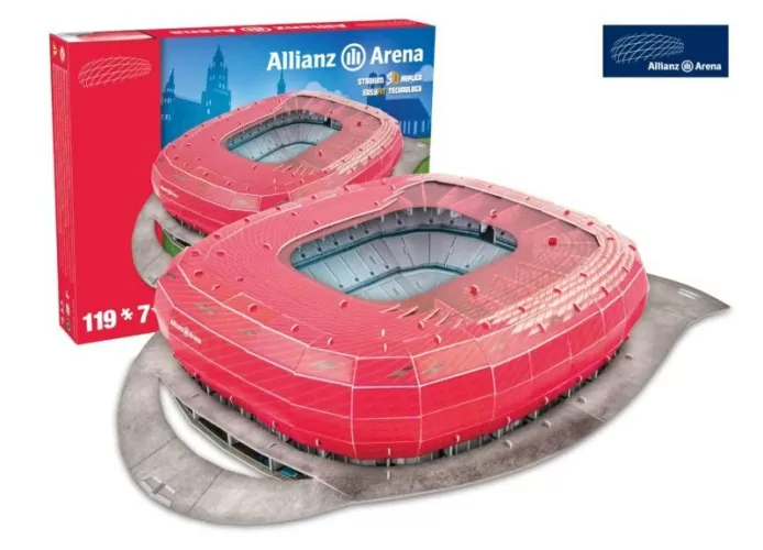 Bayern München Stadion Allianz Arena 3D Puzzle