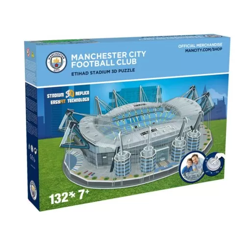 Manchester City Etihad Stadion 3D Puzzle