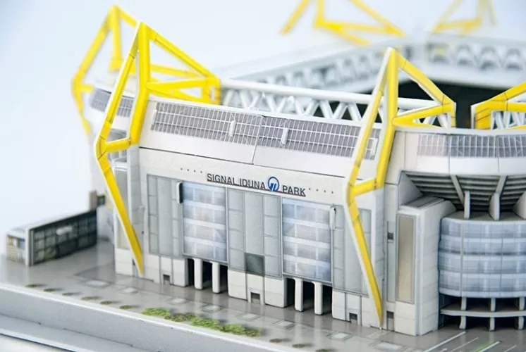 BVB Borussia Dortmund Signal Iduna Park Stadion 3D Puzzle