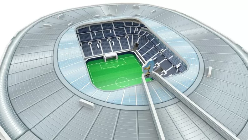 Tottenham Hotspur Stadion 3D Puzzle
