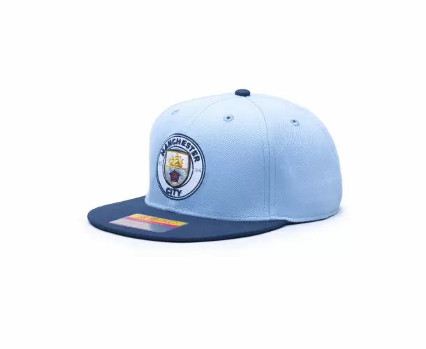 Manchester City Cap Mütze - Schirm dunkelblau