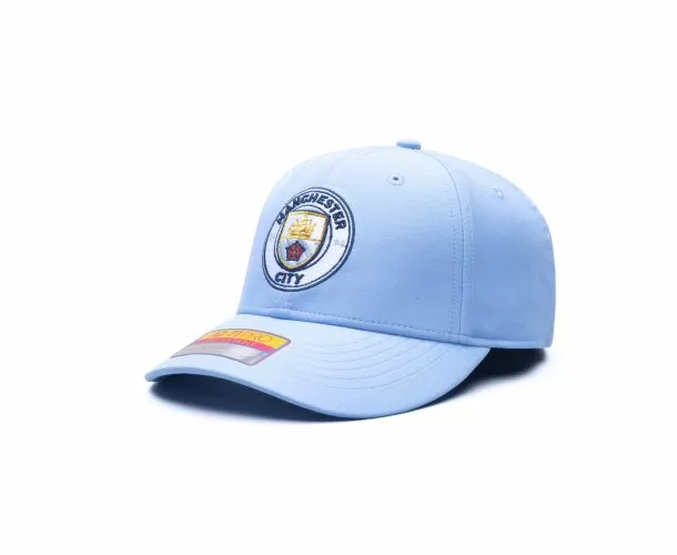 Manchester City Cap - visor light blue