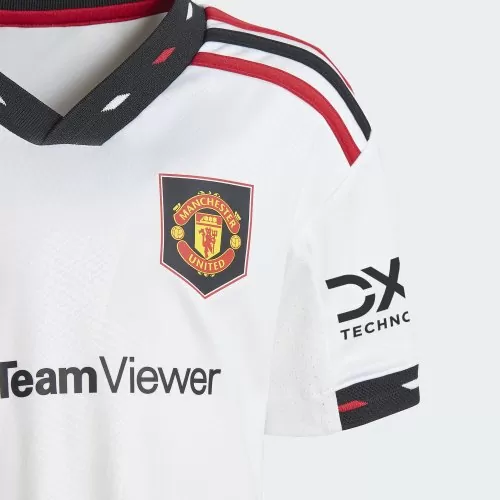 Manchester United Away Little Boys Football Kit 2022-23
