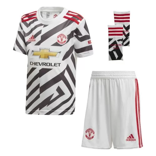 Manchester United Third Little Boys Football Kit 2020-21