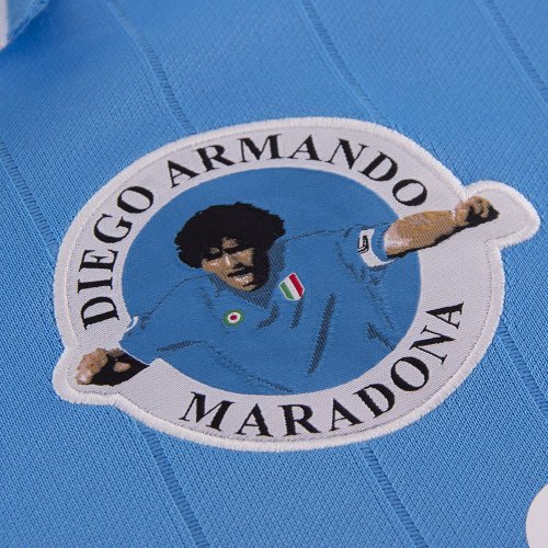 Preview: Maradona Napoli 1986 - 1987 Hommage Retro Trikot