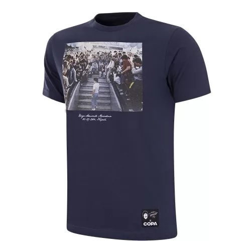 Maradona X COPA 1984 Napoli Präsentation T-Shirt