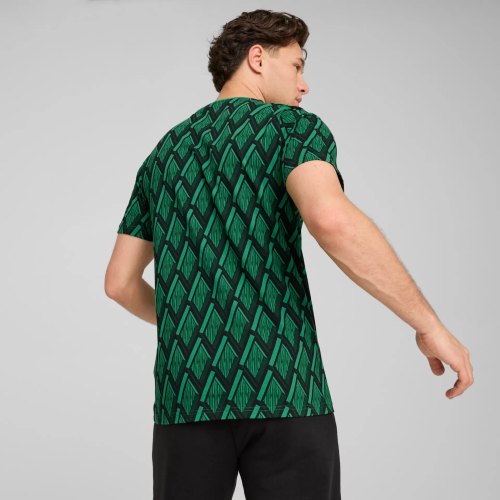 Preview: Borussia Mönchengladbach Tee AOP - 2024-25 archive green