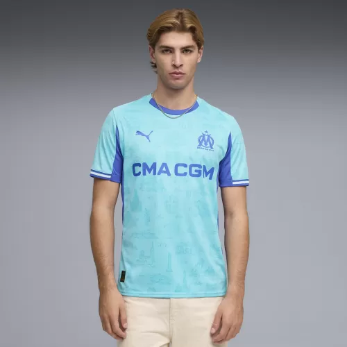 Puma OM Special Edition Jersey Replica - team aqua