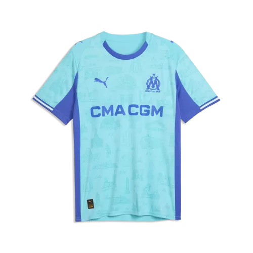 Puma OM Special Edition Jersey Replica - team aqua