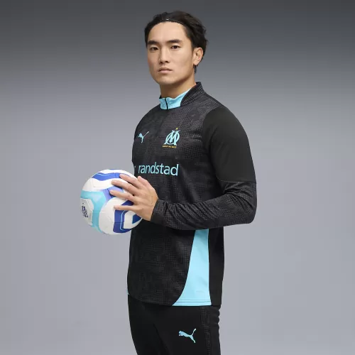 Puma OM Training 14 Zip Top - puma black