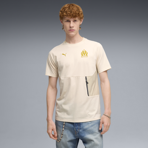 Preview: Puma OM PUMATECH Pocket Tee - alpine snow