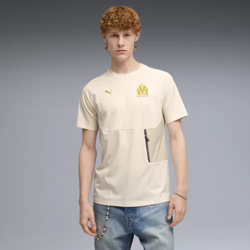 Puma OM PUMATECH Pocket Tee - alpine snow