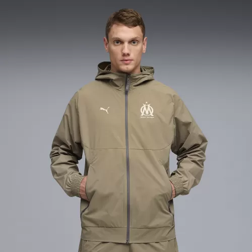 Puma OM PUMATECH Woven Jacket - velvet moss