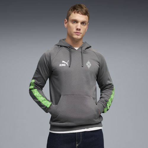 Preview: Puma BMG FtblKING Hoodie - flat medium gray
