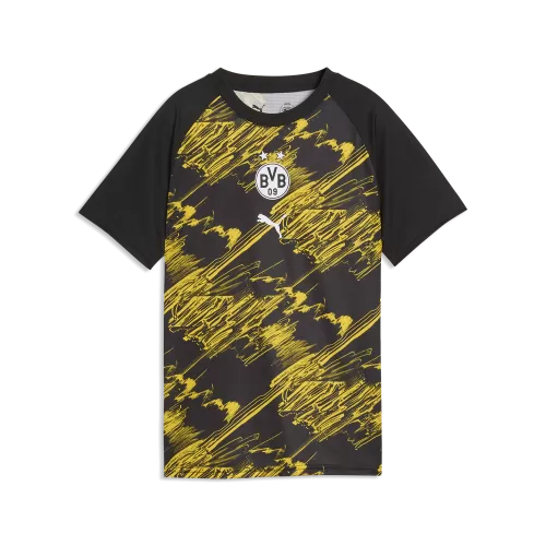 Puma BVB Warm Up Jersey Jr - puma black