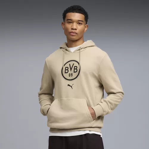 Puma BVB FtblCulture Hoodie - alabaster