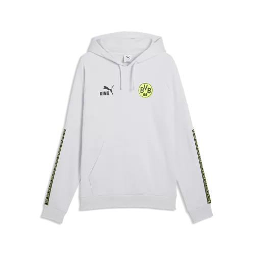 Puma BVB KING Hoodie - silver mist