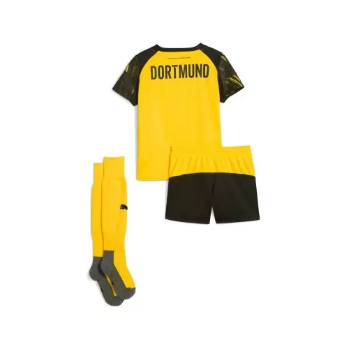 Borussia Dortmund Little Boys Football Kit - 2025-26