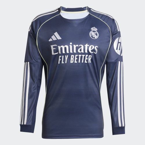 Real Madrid Auswärts Trikot langarm - 2025-26