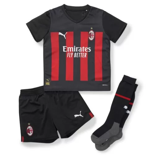 AC Milan Little Boys Football Kit 2022-23
