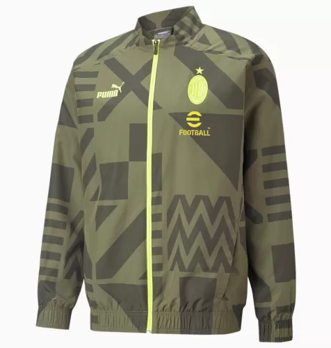 AC Milan Pre-Match Jacke 2022-23 - grün