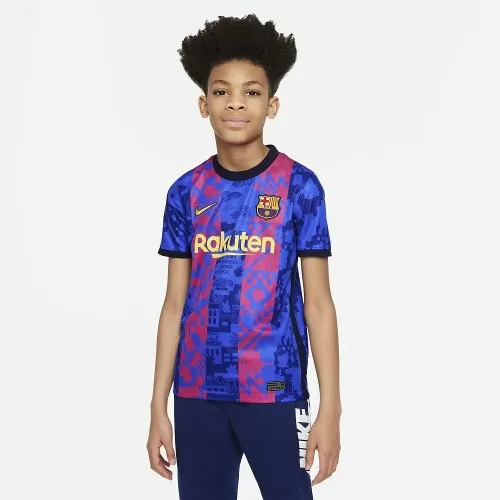 FC Barcelona Drittes Kinder Trikot 2021-22
