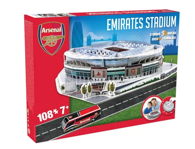 Arsenal London Stadion 3D Puzzle