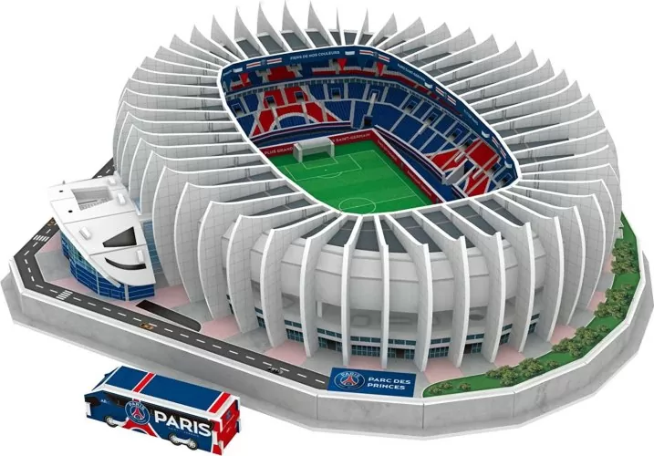 PSG Paris Saint-Germain Stadion 3D Puzzle
