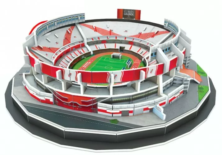 River Plate El Monumental Stadion 3D Puzzle