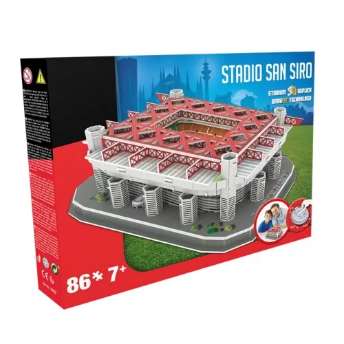 AC Milan u Inter Mailand San Siro Stadion 3D Puzzle