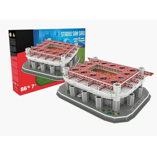 AC Milan u Inter Mailand San Siro Stadion 3D Puzzle