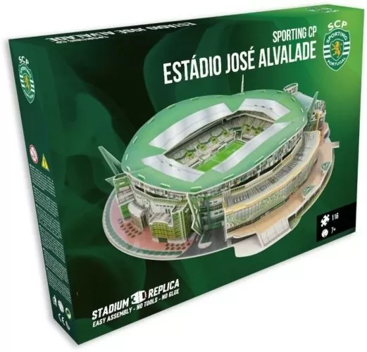 Sporting Lisboa Estádio José Alvalade Stadion 3D Puzzle
