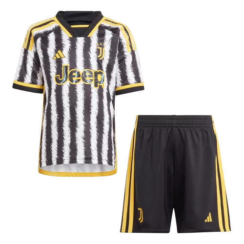 Juventus Turin Little Boys Kit - 2023-24, WITHOUT SOCKS