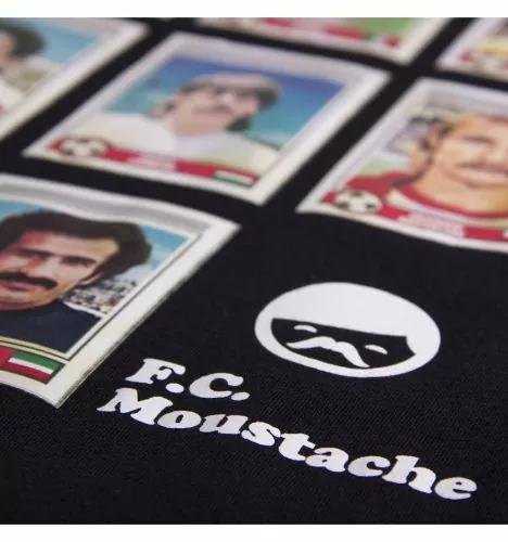 Moustache Dream Team black