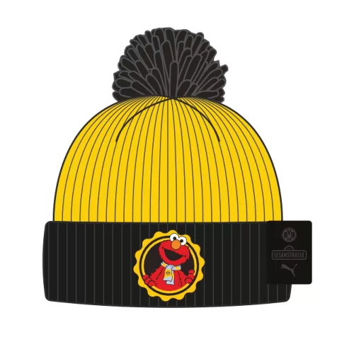 Puma BVB x Sesame Street Beanie Jr - puma black