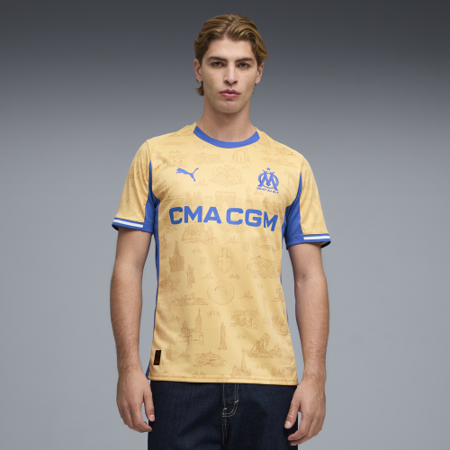 Puma OM Special Edition Jersey Replica - light gold