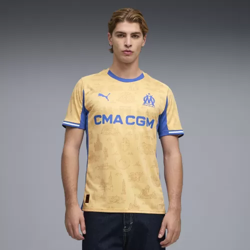 Puma OM Special Edition Jersey Replica - light gold