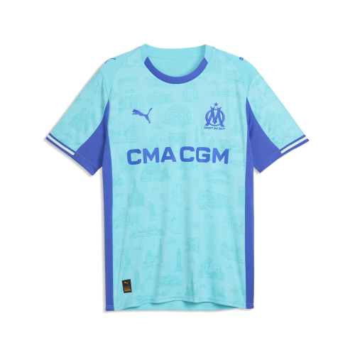 Puma OM Special Edition Jersey Replica - team aqua
