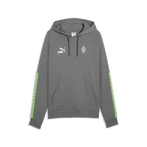 Puma BMG FtblKING Hoodie - flat medium gray
