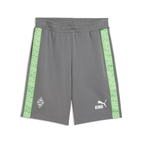 Puma BMG FtblKING Sweat Shorts - flat medium gray