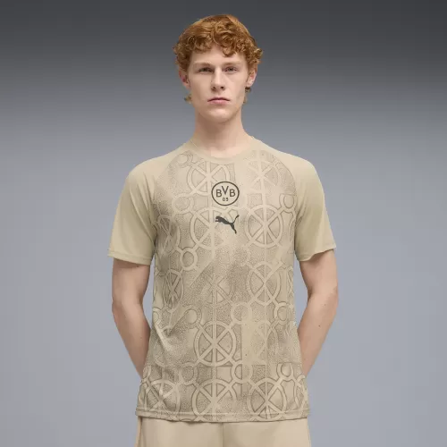 Puma BVB Warm Up Jersey - alabaster
